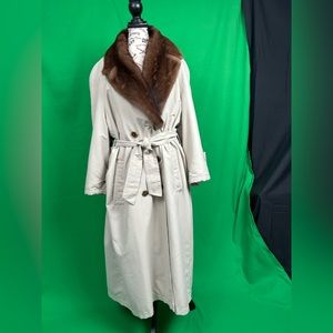 Pre-loved Luxury Vintage Super Oversized Double-Breasted Coat from Colette